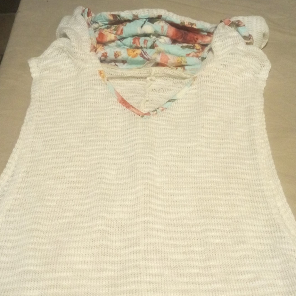 Do not Disturb Sleeveless Hoodie Size L